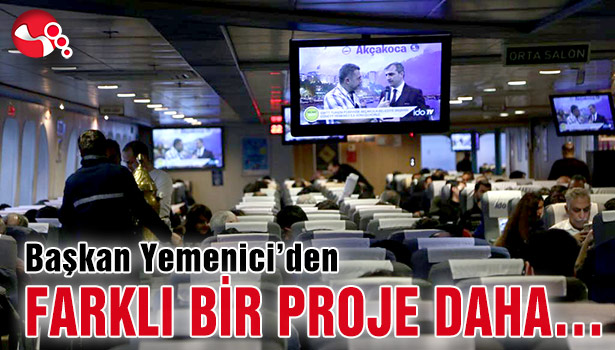 Başkan Yemenici'den farklı bir proje daha...