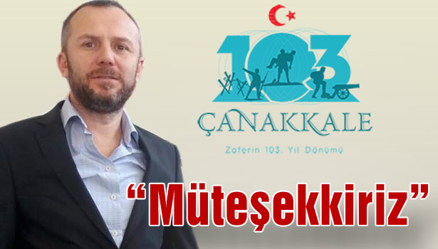 "Müteşekkiriz"