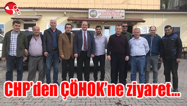 CHP'den ÇÖHOK'ne ziyaret...
