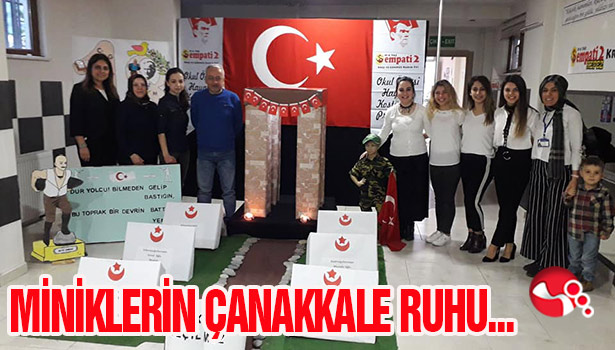 Miniklerin Çanakkale Ruhu...