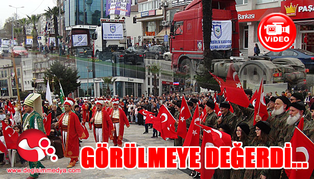 Mehmetçik'e kalpaklı, Mehteran takımlı TIR konvoylu destek