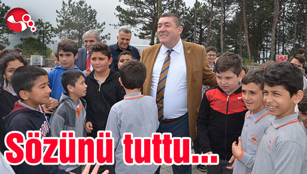 Başkan sözünü tuttu...