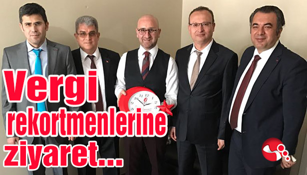 Vergi rekortmenlerine ziyaret...