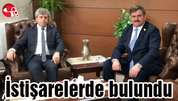 Çaturoğlu, istişarelerde bulundu