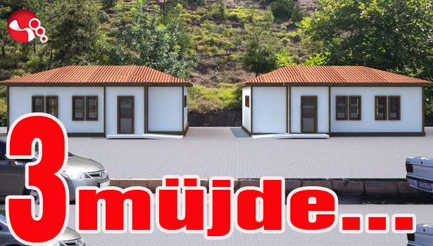 Başkan Uysal'dan 3 müjde...