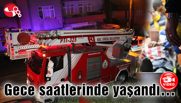 Gece saatlerinde yaşandı...