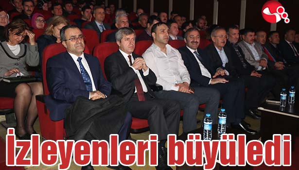 İzleyenleri büyüledi