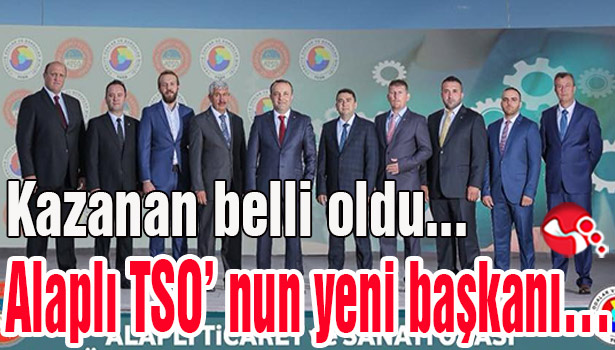 Kazanan belli oldu. Alaplı TSO' nun yeni başkanı...