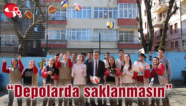 "Depolarda saklanmasın"