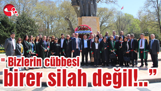 Kartal:" Bizlerin cübbesi birer silah değil!.."