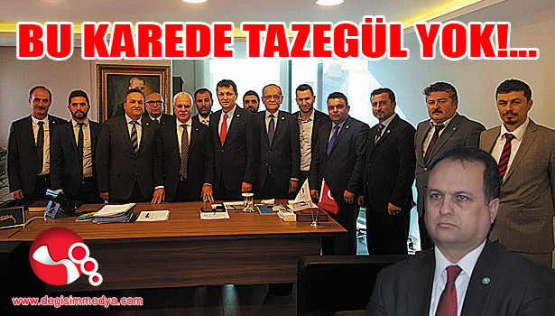 Ankara gittiler, Bir tek ASIM Tazegül yok!...