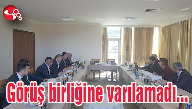 Görüş birliğine varılamadı...
