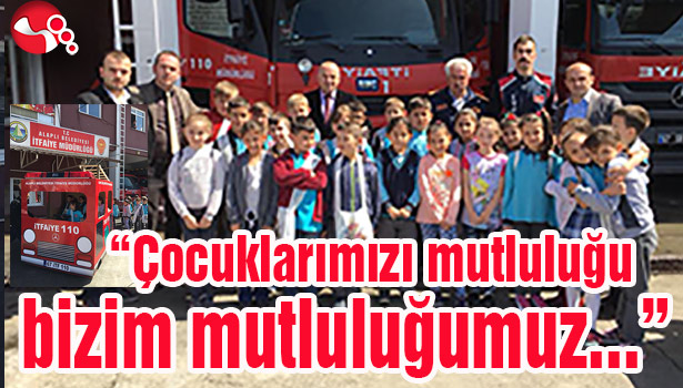 "Çocuklarımızın mutluluğu bizim mutluluğumuz..."