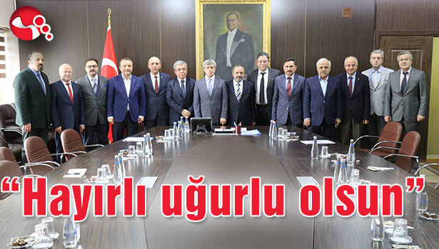 "Hayırlı uğurlu olsun"