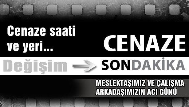 Meslektaşımız ve çalışma arkadaşımızın acı günü