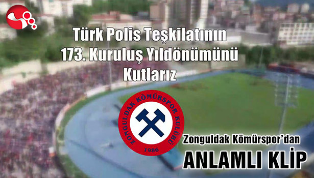 Zonguldak Kömürspor'dan anlamlı klip