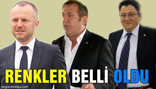 RENKLER BELLİ OLDU