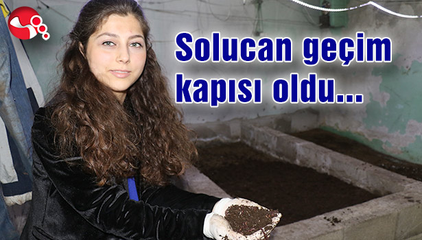 Solucan geçim kapısı oldu...