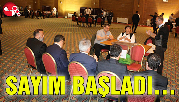 SAYIM BAŞLADI...