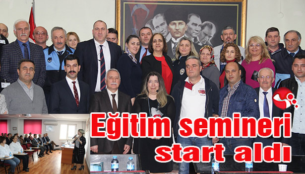 Eğitim semineri start aldı
