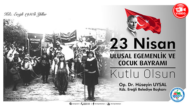 Ulusal Egemenlik ve Çocuk Bayramı kutlu olsun...