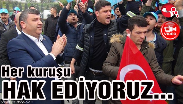 HER KURUŞU HAK EDİYORUZ...