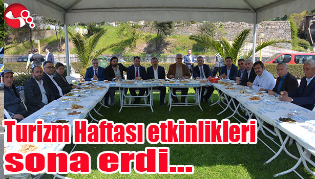 Turizm Haftası etkinlikleri sona erdi...