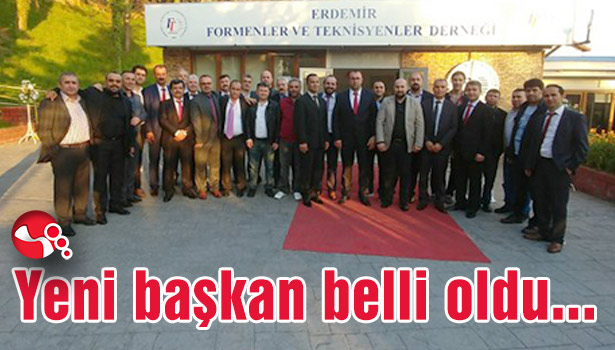 Yeni başkan belli oldu...