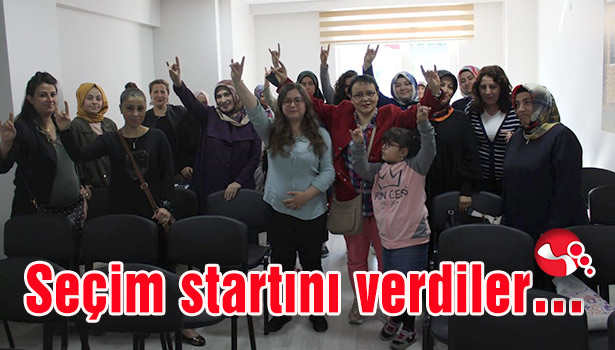 Seçim startını verdiler...