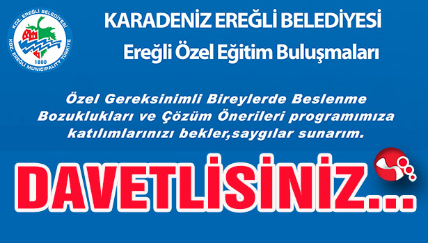 Özel Eğitim Buluşmalarına Davetlisiniz...
