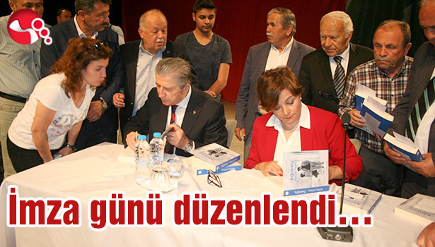 İmza günü düzenlendi...