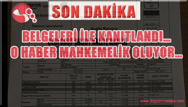 Belgeleri ile kanıtlandı... O haber mahkemelik oluyor...