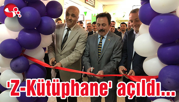 'Z-Kütüphane' açıldı...