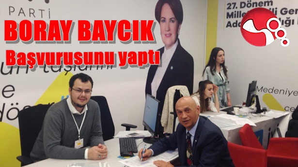 Baycık başvurusunu yaptı...