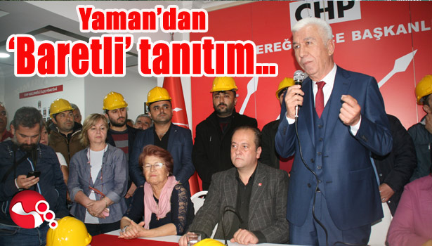Yaman'dan 'Baretli' tanıtım...