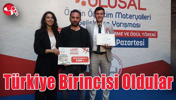 Türkiye Birincisi Oldular