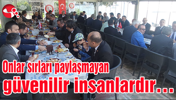 Onlar sırları paylaşmayan güvenilir insanlardır...