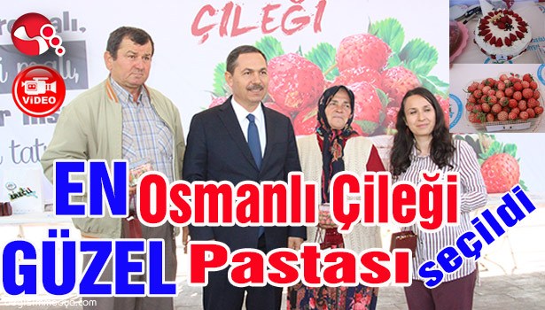 En Güzel Osmanlı Çileği ve Pastası seçildi...