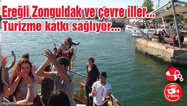 Ereğli Zonguldak ve çevre iller... Turizme katkı sağlıyor...