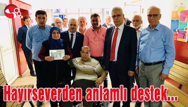 Hayırseverden anlamlı destek...