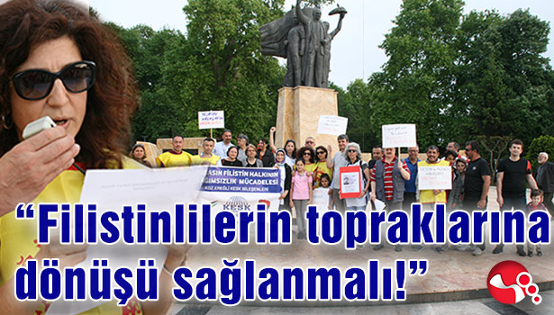 "Filistinlilerin topraklarına dönüşü sağlanmalı!"