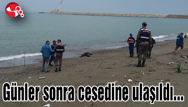 Günler sonnra cesedine ulaşıldı....