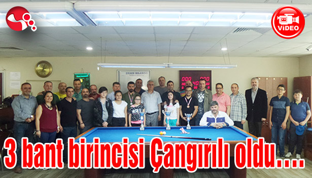 3 bant birincisi Çangırılı oldu....