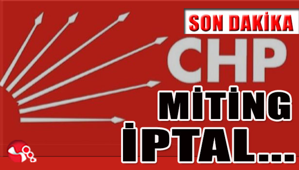 Miting İPTAL...