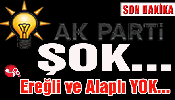 AK PARTİDE ŞOK...