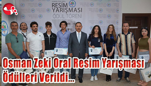 Osman Zeki Oral Resim Yarışması Ödülleri Verildi...