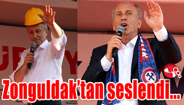 CHP Cumhurbaşkanı Adayı İnce Zonguldak'tan seslendi...