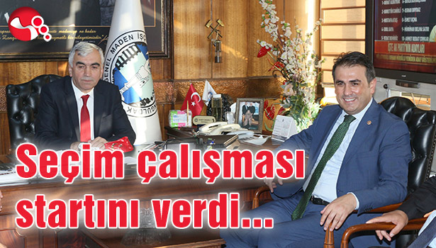 Seçim çalışması startını verdi