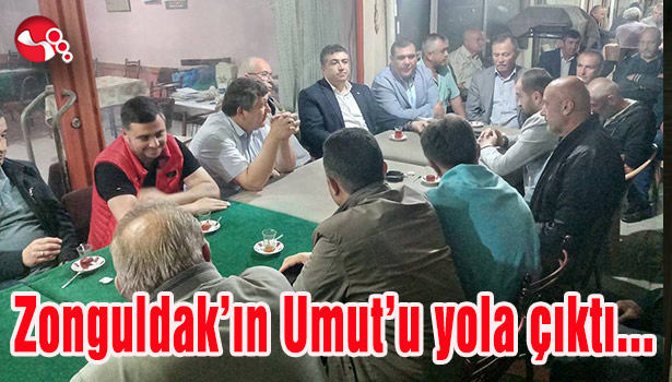 Zonguldak'ın Umut'u yola çıktı...