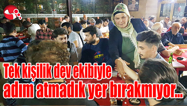 Tek kişilik dev ekibiyle adım atmadık yer bırakmıyor...